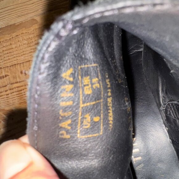 Patina Leather Booties US Size 8 EU 38 - Picture 5 of 5